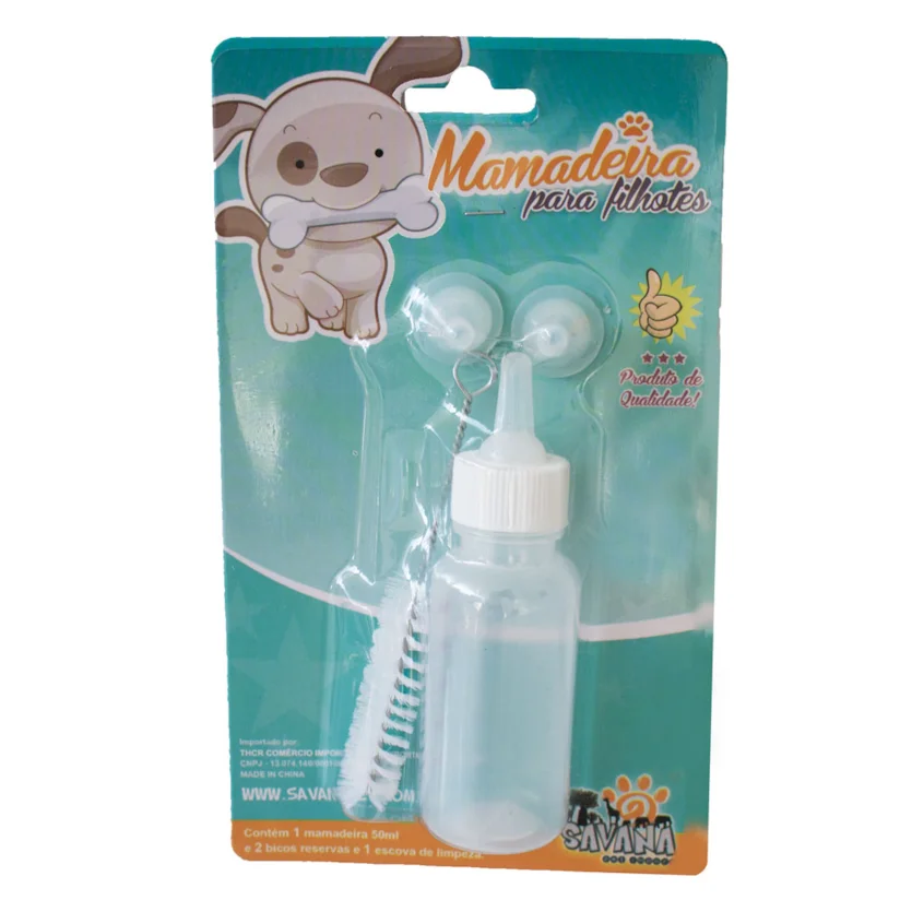 Mamadeira Para Filhotes Savana 50ml