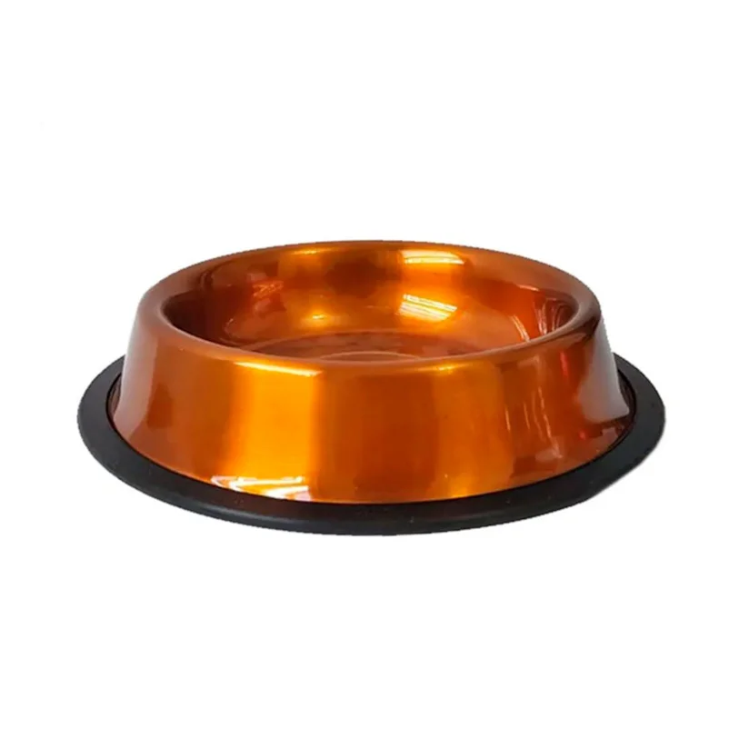 Comedouro Cães The Pets Inox Metálico 480ml