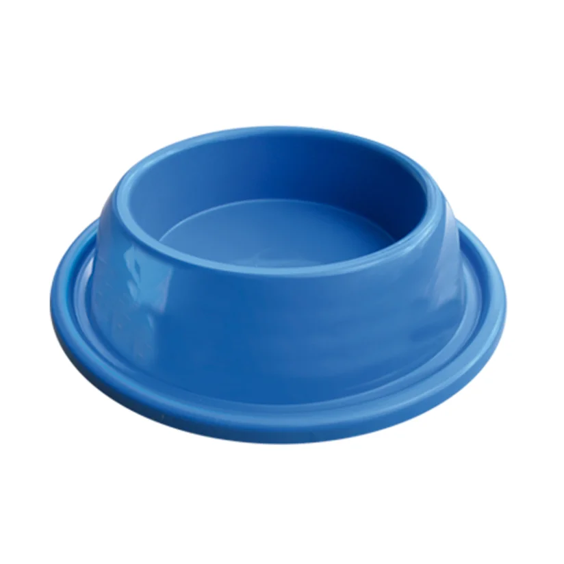 Comedouro Gatos Furacão Pet Plástico Anti Formiga Azul 200ml