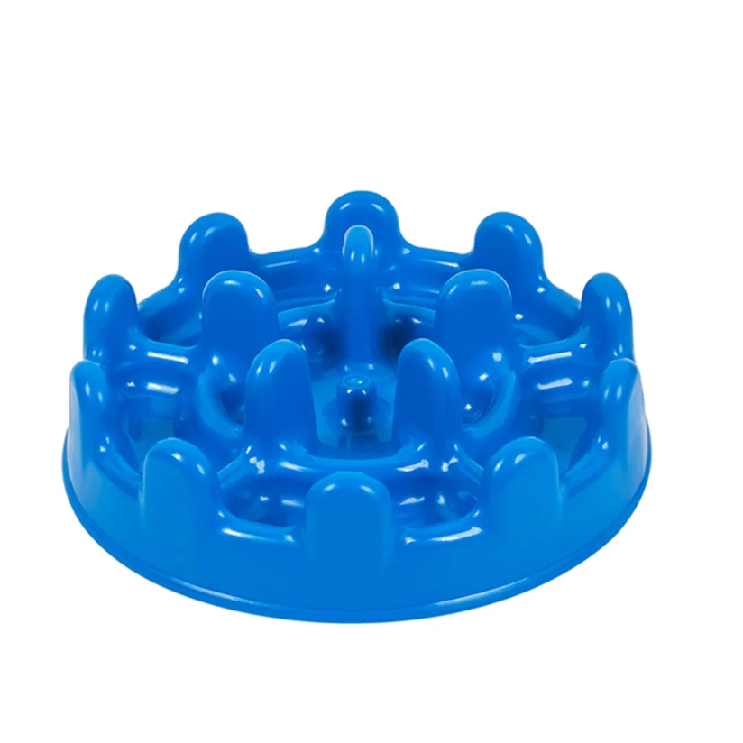 Comedouro Cães Pet Games Lento Pet Fit Azul