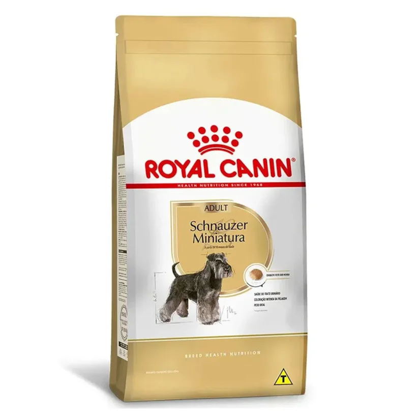 Ração Cães Royal Canin Schnauzer Adultos 2,5kg
