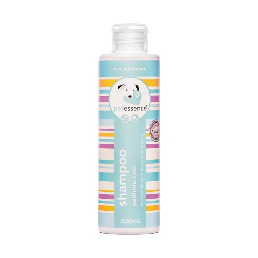 Shampoo Pet Essence Pedindo Colo para Cães e Gatos 300 ml