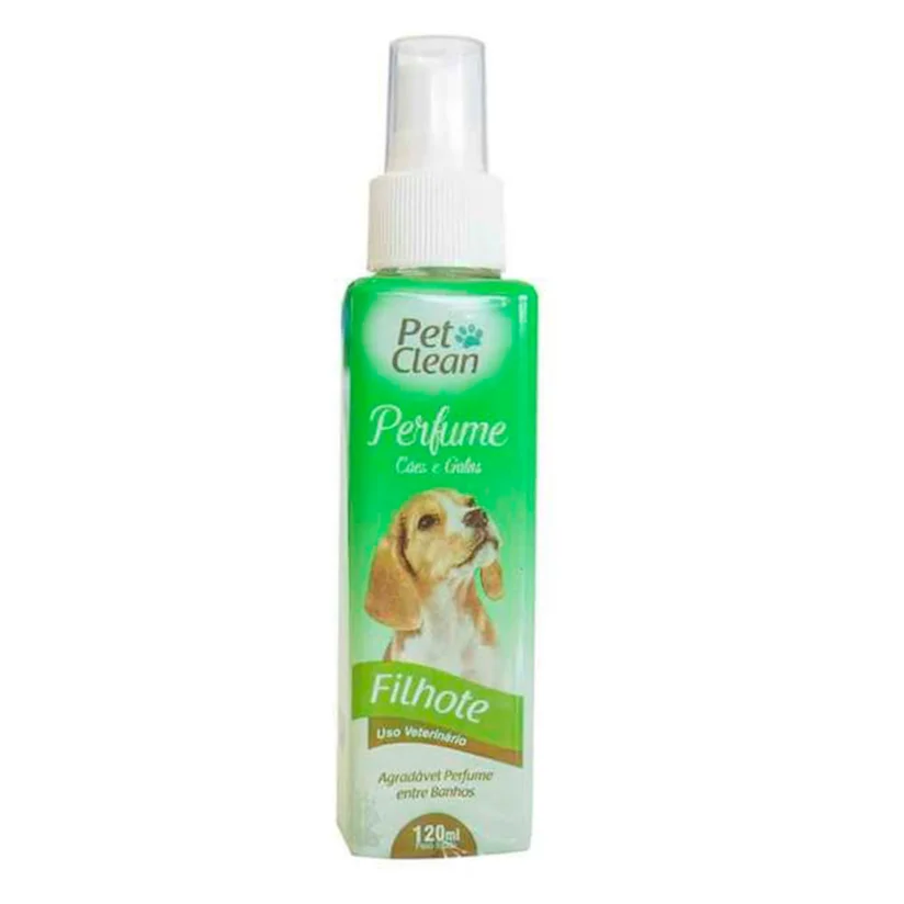 Perfume para Cães e Gatos Filhotes Pet Clean 120ml