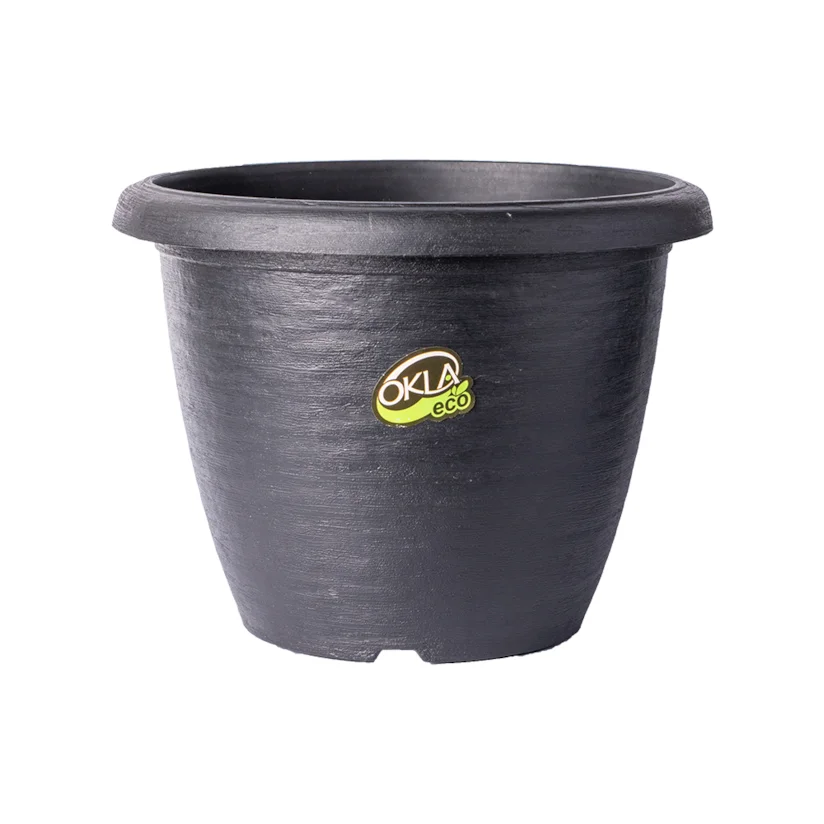 Vaso para Plantas Preto 1,2L