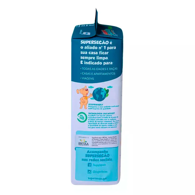Tapete Higiênico Petix Super Secão Green Cães 30 unidades