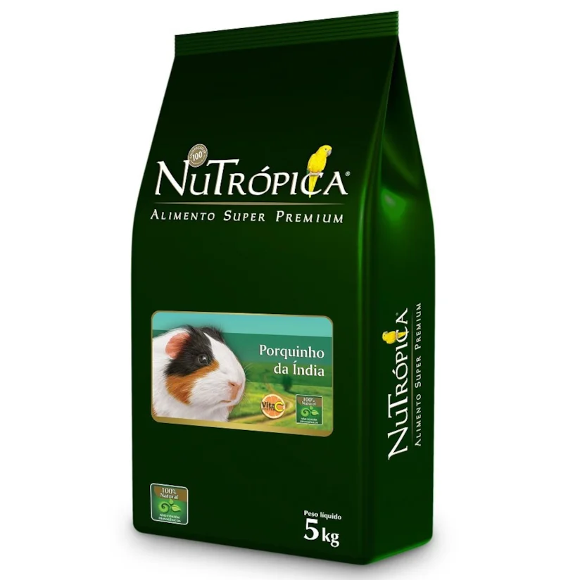 Ração Nutrópica Porquinho Da Índia 5kg