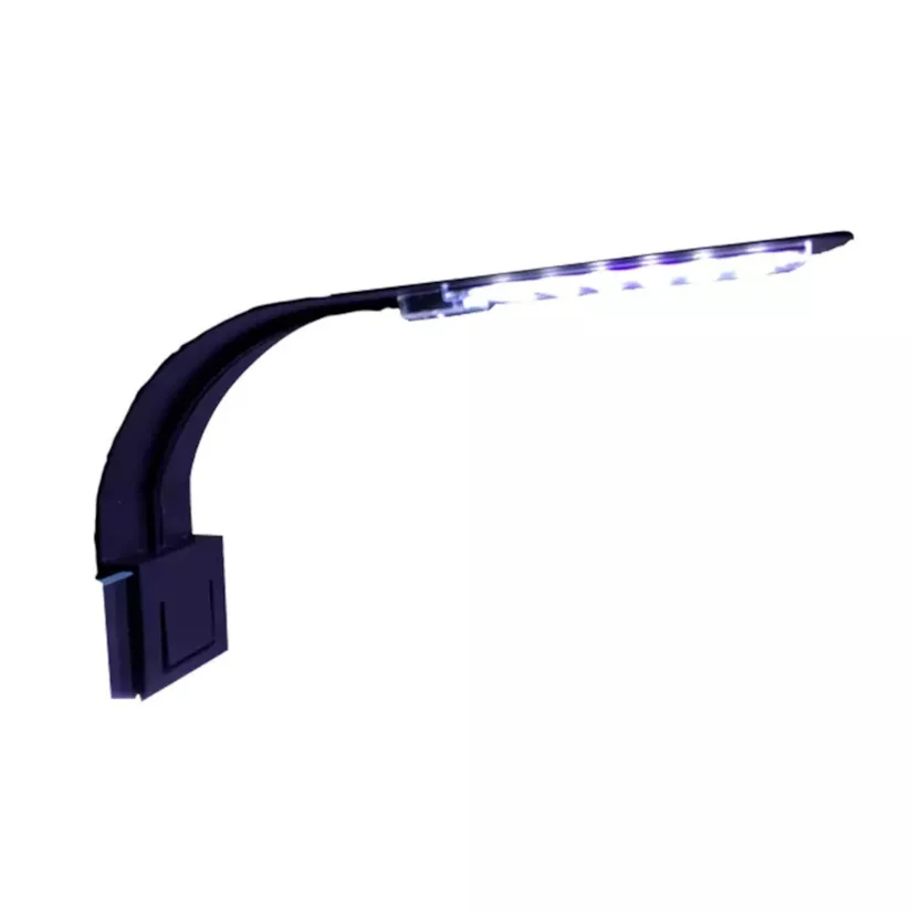 Luminária de LED Soma Preta X5 10W Branco e Azul 220v