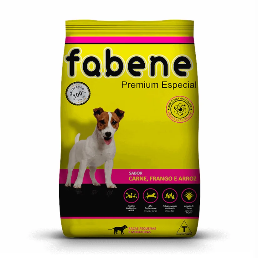 Ração Fabene Cães Adultos Mini Bits 12kg