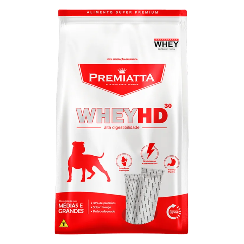 Ração Premiatta Cães Wheyhd Adultos 12kg
