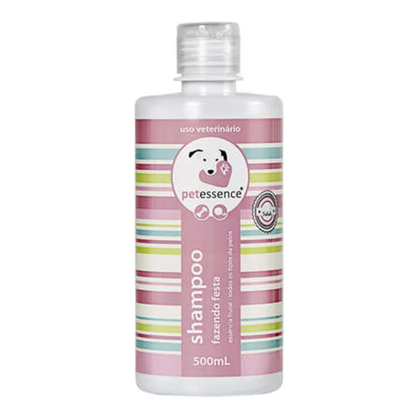 Shampoo Pet Essence Fazenda Festa para Cães e Gatos 500 ml