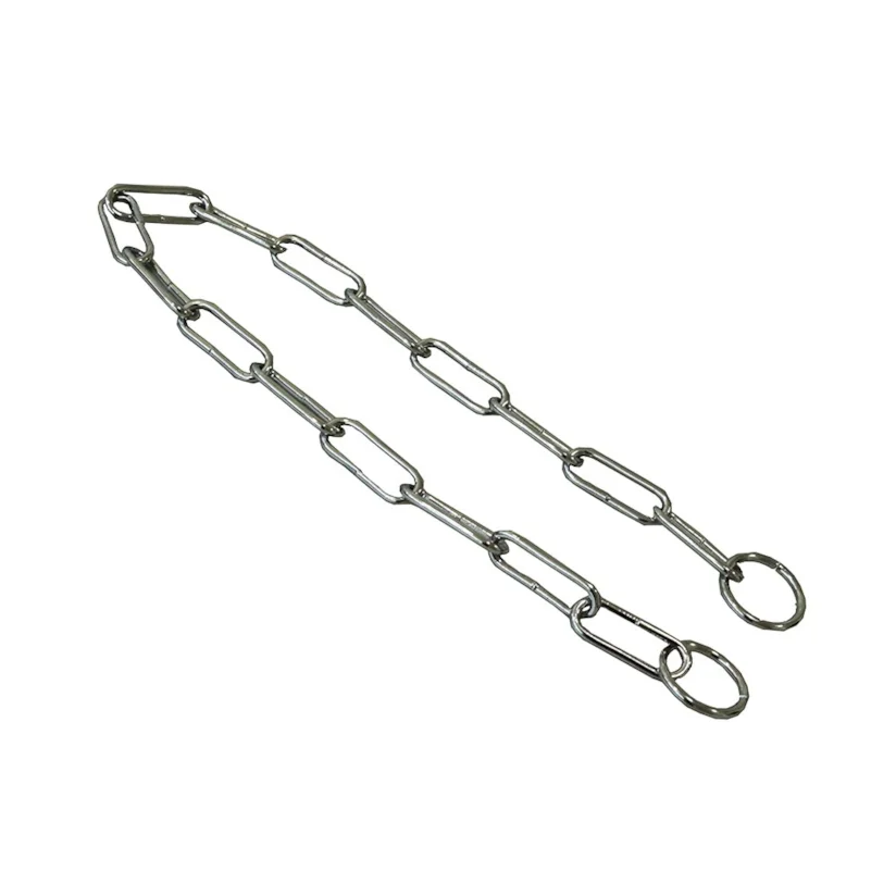 Colar Cães São Pet Enforcador Elo Longo 60x0,3cm