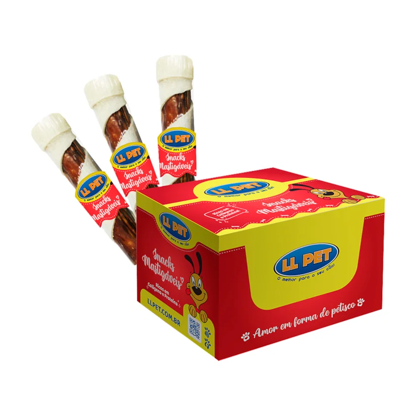 Petisco para Cães Combo Sticks Spiral 5 LL Pet 1 Unidade