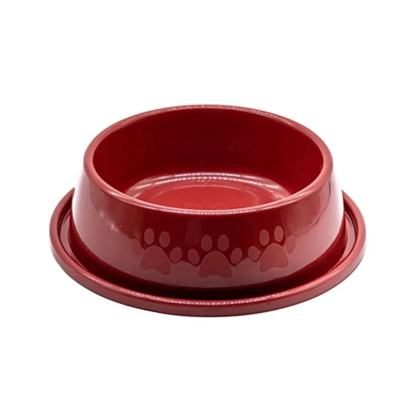 Comedouro Pet Injet Anti Formiga Filhote Vermelho 300ml