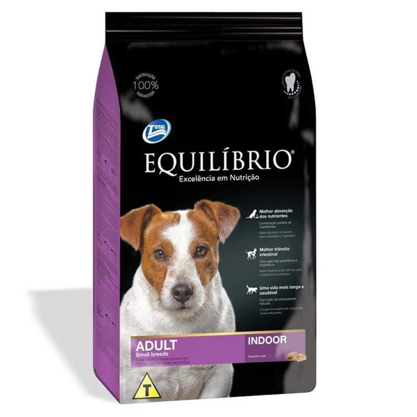 Ração Total Equilíbrio Cães Adultos Small Breeds 2kg