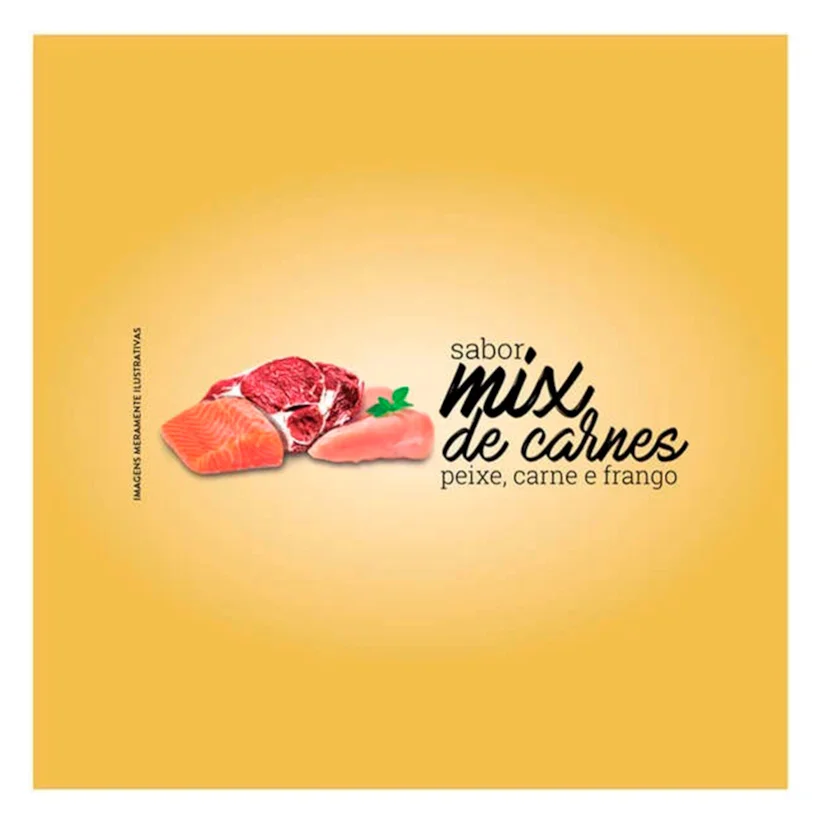 Ração Quatree Gourmet Gatos Adultos Mix De Carnes 3kg