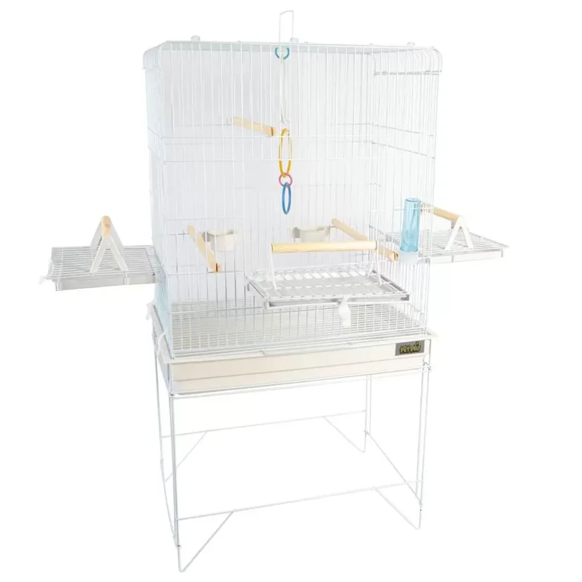 Viveiro Para Calopsita Confort Triplex Jel Plast Branco