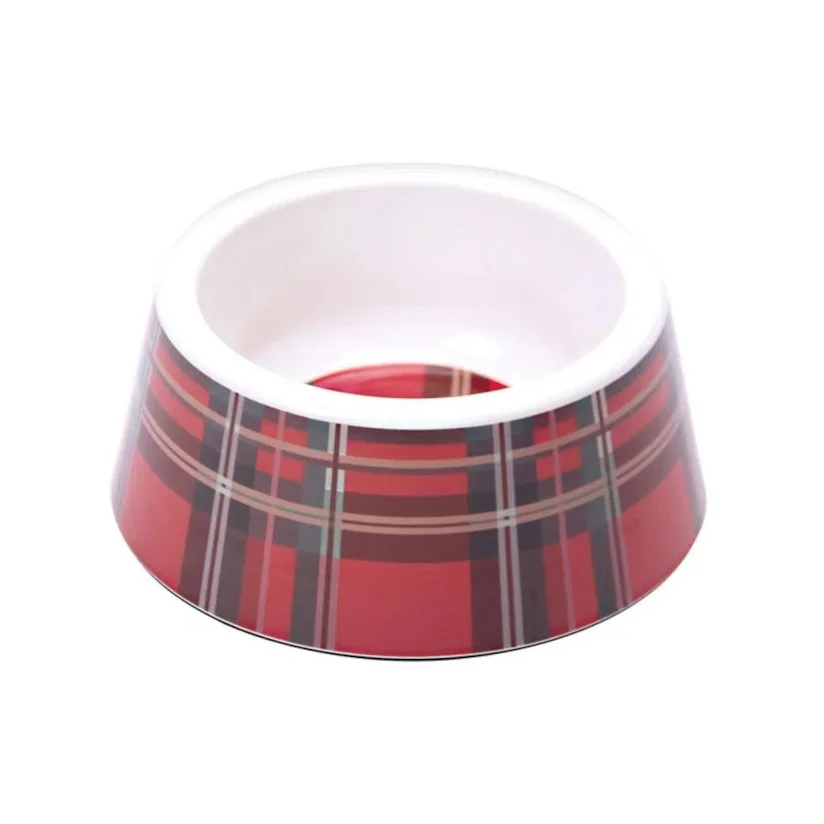 Comedouro Cães Jambo Plástico Tartan 3