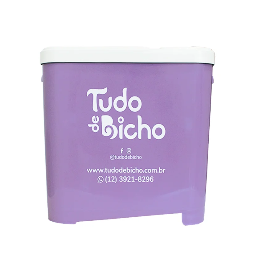 Porta Ração Lilás 15kg