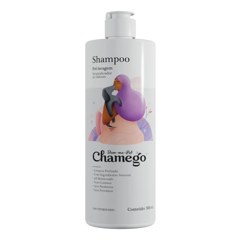 Shampoo Cães e Gatos Chamego Pré-Lavagem 500ml