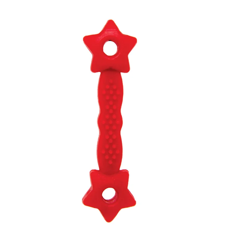Brinquedo Cães LCM Borracha Halteres Estrela P