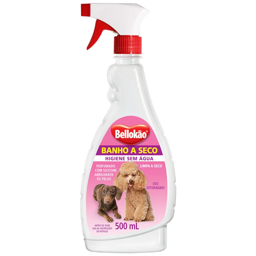 Banho a Seco Bellokão Spray 500ml