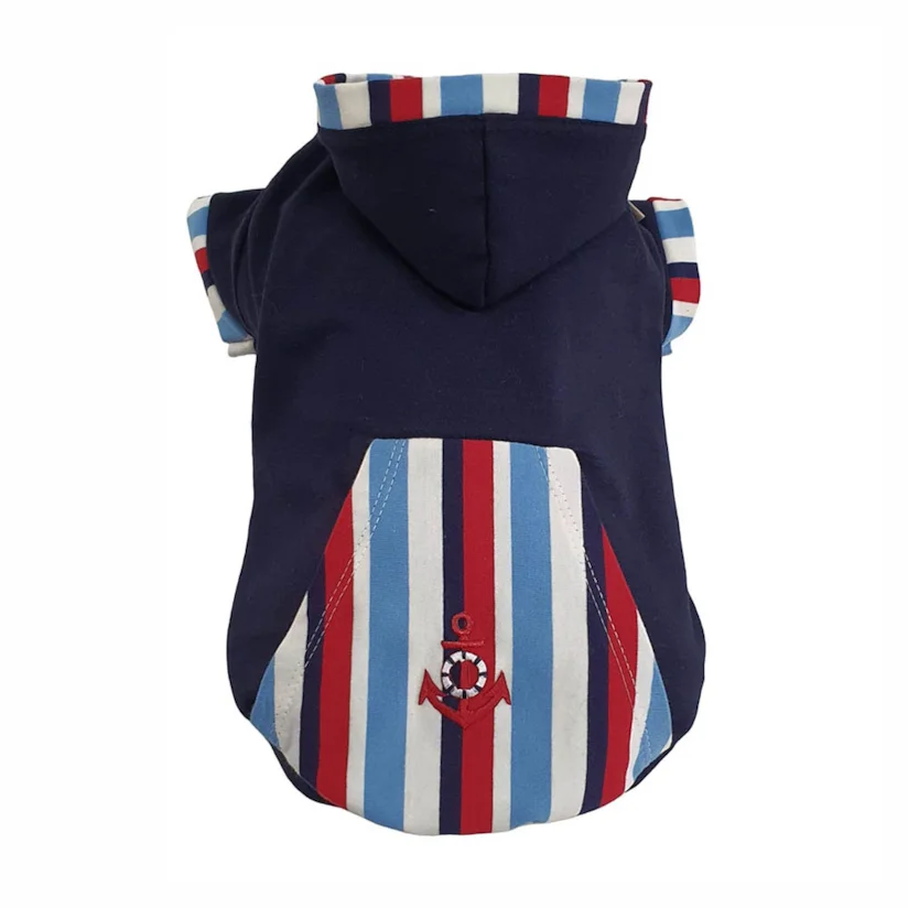 Camiseta C/ Capuz Pickorruchos Malha Navy Marinho 01