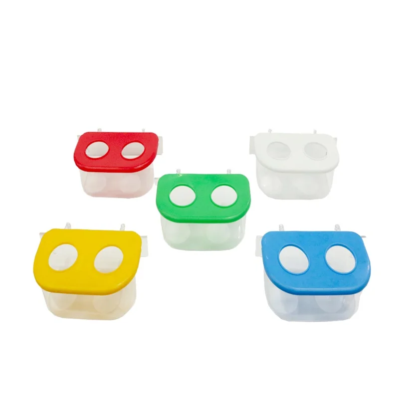 Comedouro Para Pássaros Oval Com Ganchos Tudo Pet