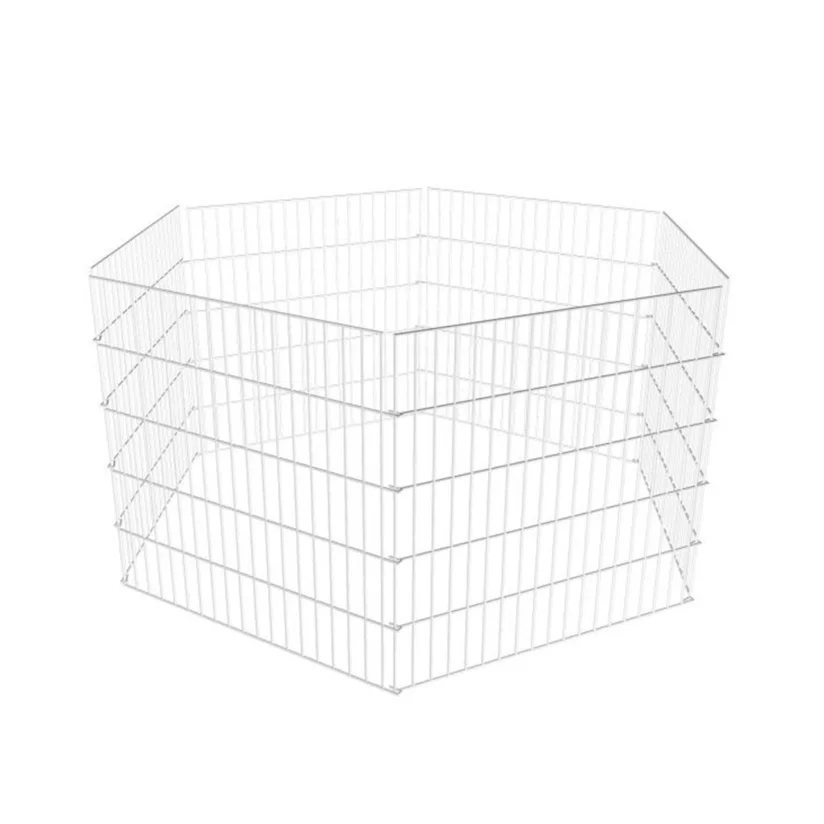 Cercado Aramado Canil 6 Partes G Jel Plast 100x60