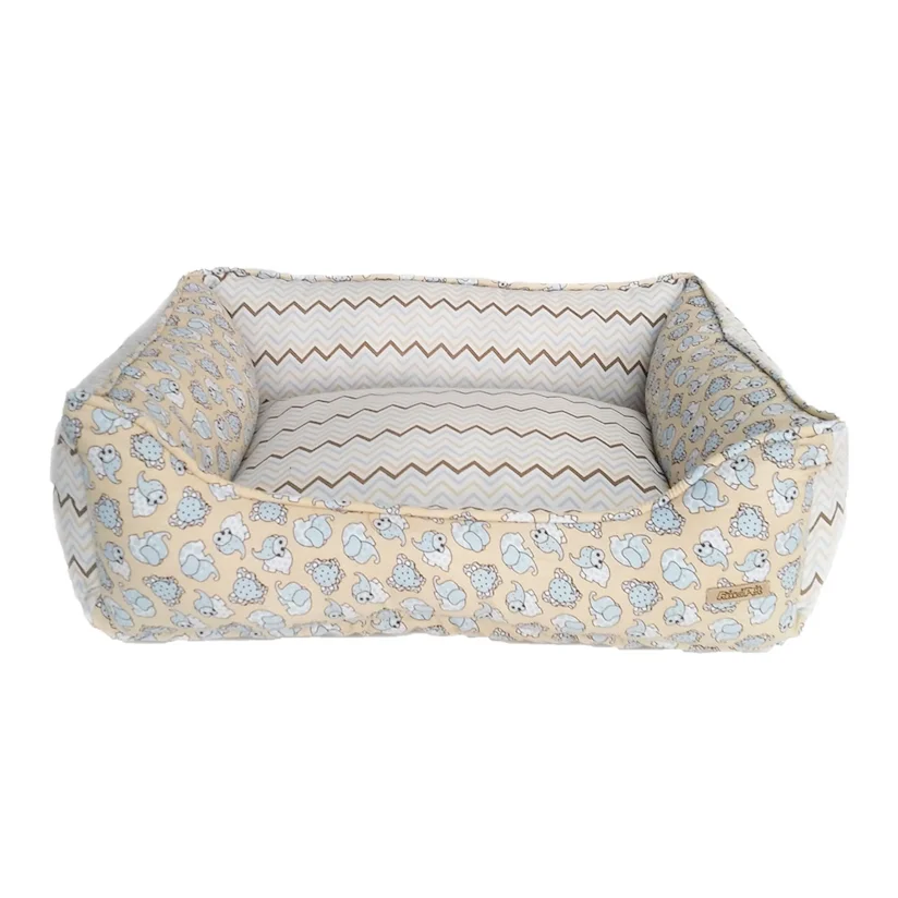 Cama Cães e Gatos Fábrica Pet Dumbo Azul M