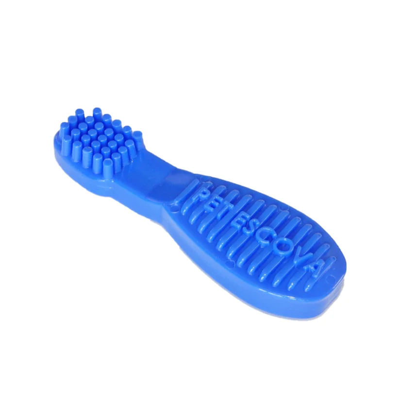 Brinquedo Cães Pet Games Mordedor Pet Escova Azul 20cm. Tam.G