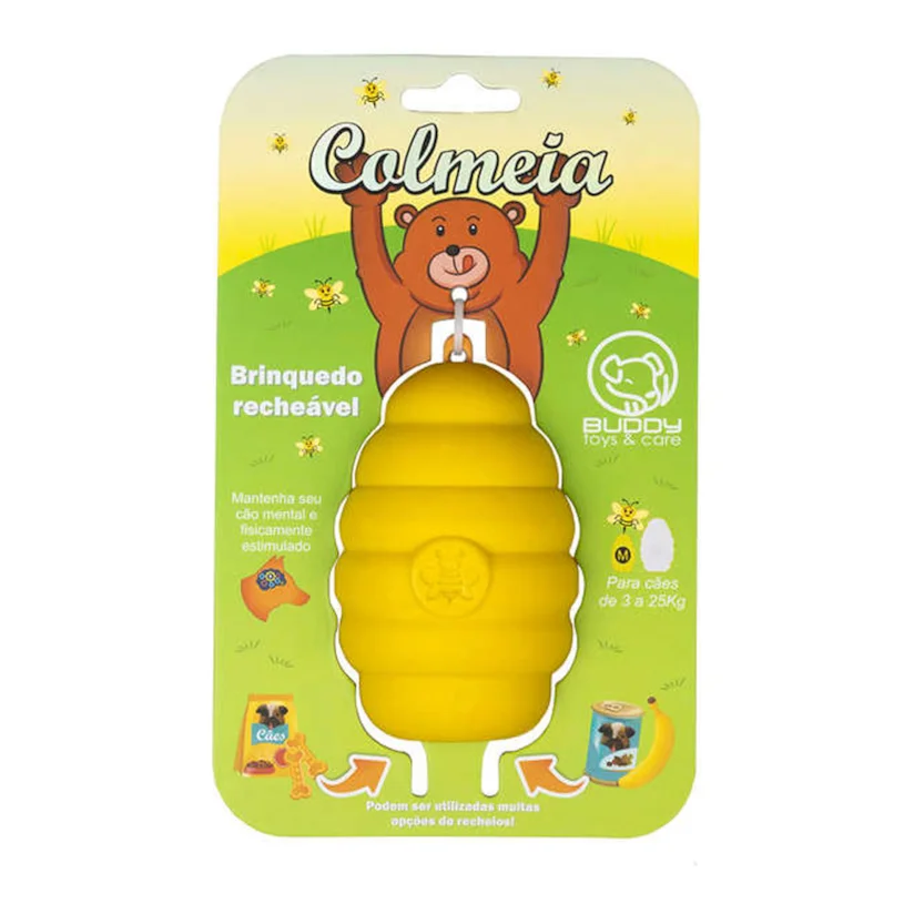 Brinquedo Cães Buddy Toys Colmeia Média