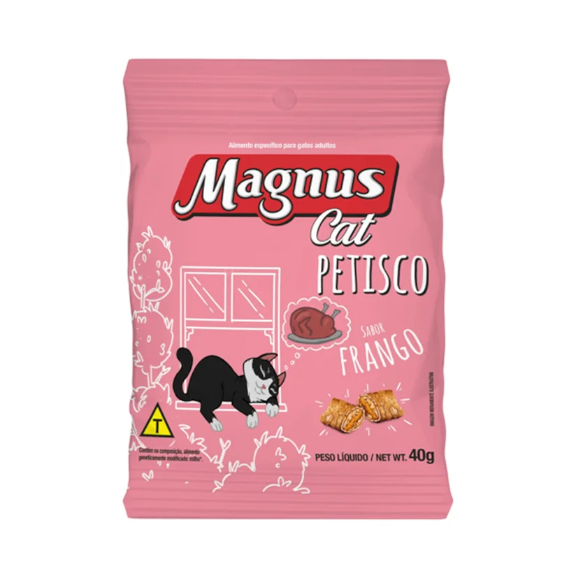 Petisco Magnus Cat Frango 40g