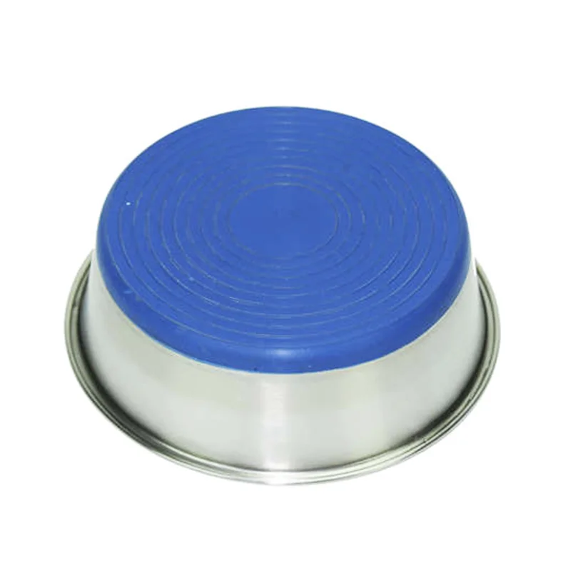 Comedouro Inox Duramax Chalesco com Silicone 705ml