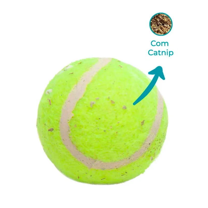 Brinquedo Gatos LCM Cat Toy Nip Tênnis Balls