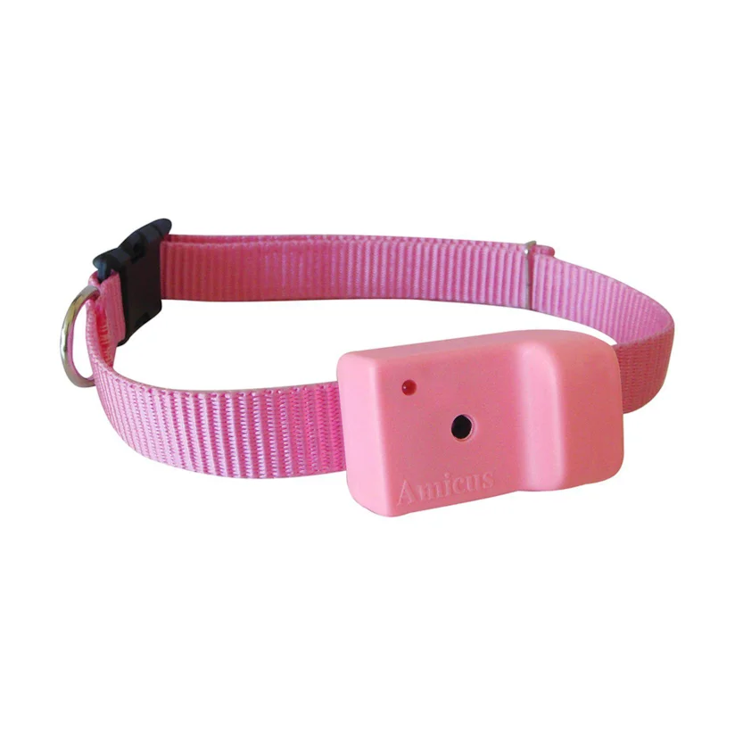 Coleira Antilatido Smart 2 Plus Rosa Amicus