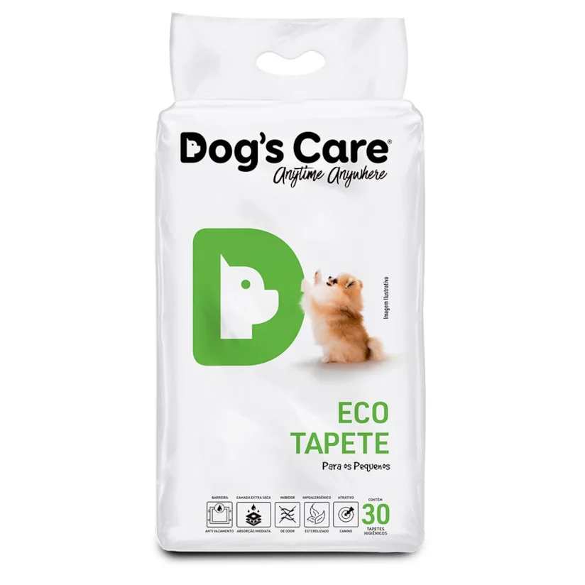 Tapete Higiênico Dog s Care para Cães de Porte Pequeno 30 Unidades
