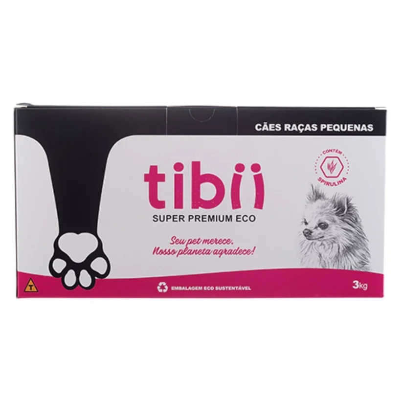 Ração Cães Tibii Adultos Raças Pequenas 3kg