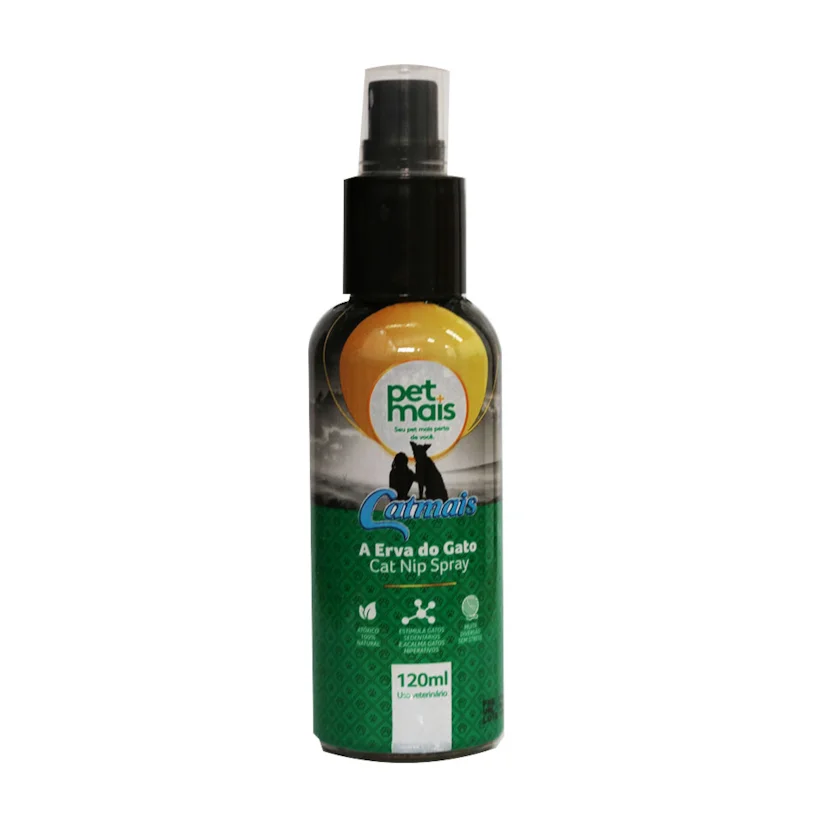Catnip Erva Do gato Spray Petmais 120ml