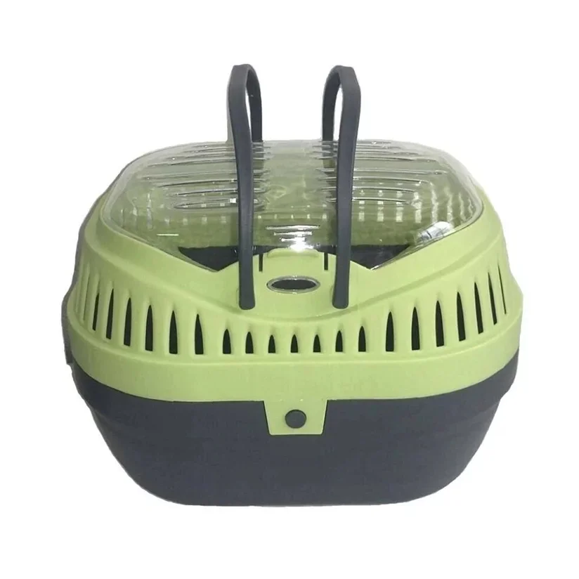 Caixa De Transporte Mini Gulliver Para Hamster Verde Chalesco