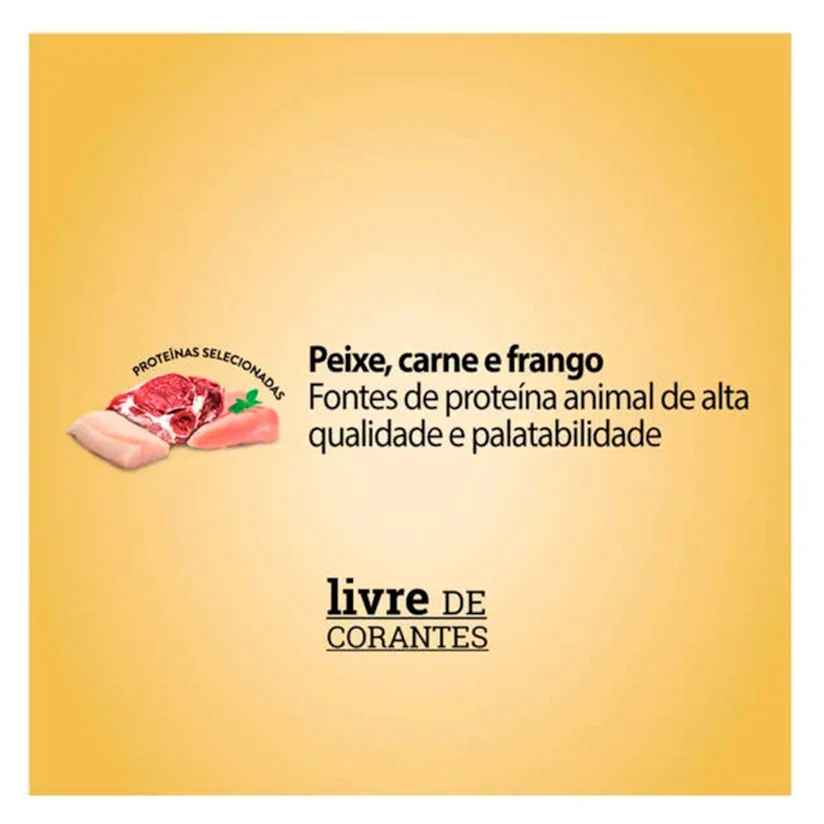 Ração Quatree Gourmet Sem Corantes Cães Adultos Raças Médias e Grandes 3kg