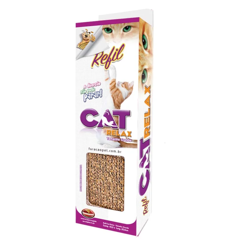 Refil Papelão Gato Furacão Pet Cat Relax G