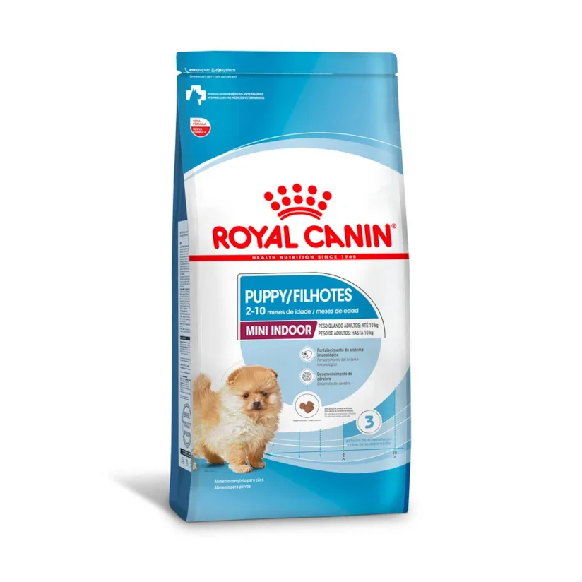 Ração Cães Royal Canin Puppy Mini Indoor Puppy Jr 1kg
