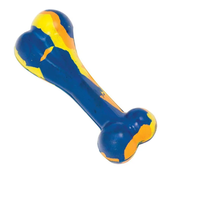 Brinquedo Cães LCM Borracha Osso 114mm