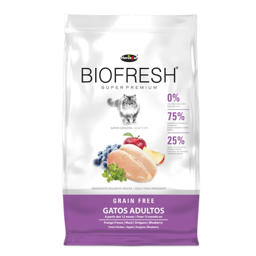 Ração Gatos Biofresh Adultos Frango 400g
