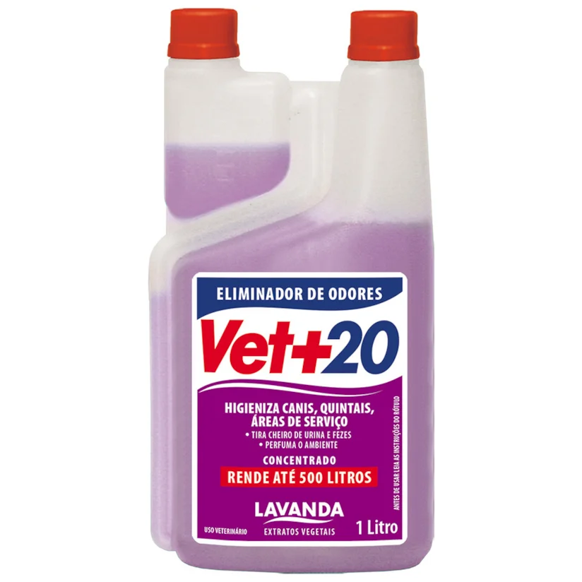 Eliminador de Odor Vet+20 Lavanda 1L