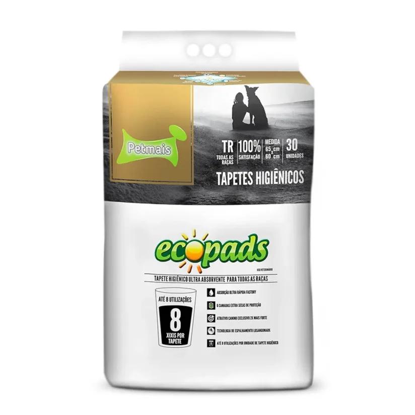 Tapete Higiênico Cães Ecopads Baby 07 Unidades