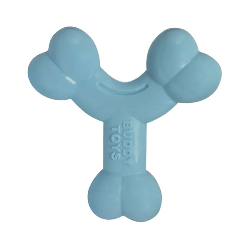 Brinquedo Cães Buddy Toys Ossinho Azul