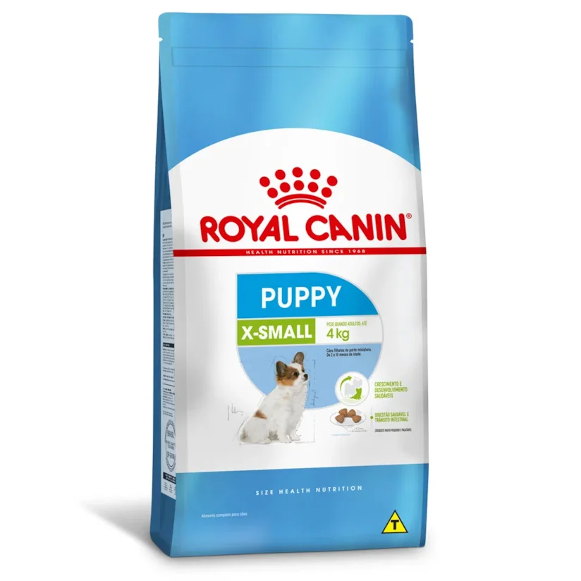 Ração Cães Royal Canin X-Small Puppy/Junior 2,5kg