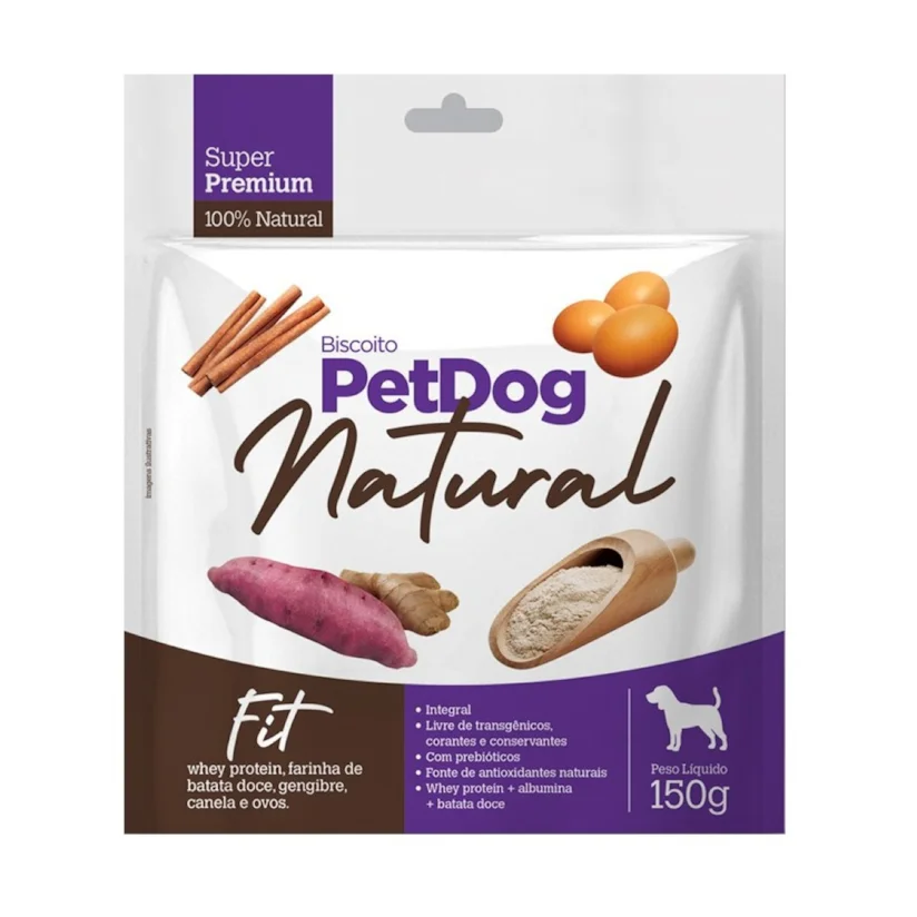 Biscoito para Cães Pet Dog Natural Fit 150g