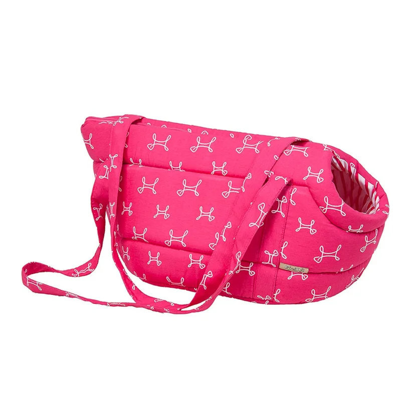 Bolsa Cães e Gatos Fábrica Pet Munique Pink G